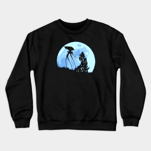 Alien Walker Crewneck Sweatshirt by nickbeta